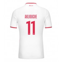 AS Monaco Maghnes Akliouche #11 Domaci Dres 2024-25 Kratak Rukav